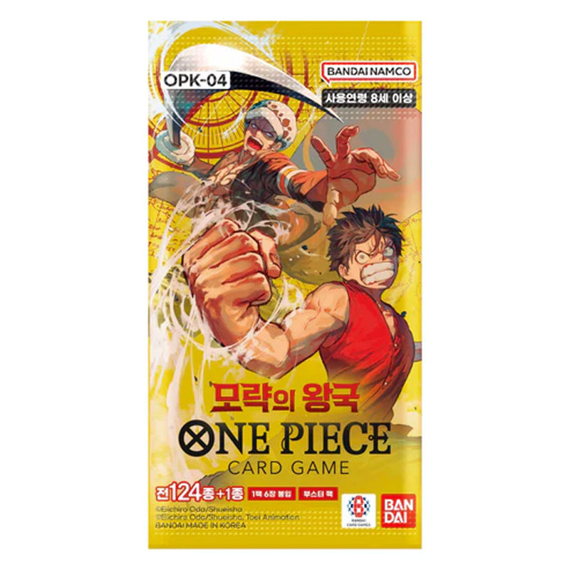 Box Display 24 Bustine - OP04 - Kingdom of Intrigue - KOR - ONE PIECE Card Game