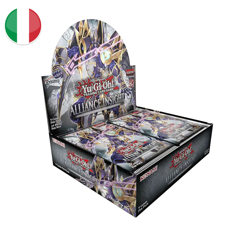 Box Display 24 Bustine Yu-Gi-Oh! Intuizione Alleanza - 1a Edizione - ITA