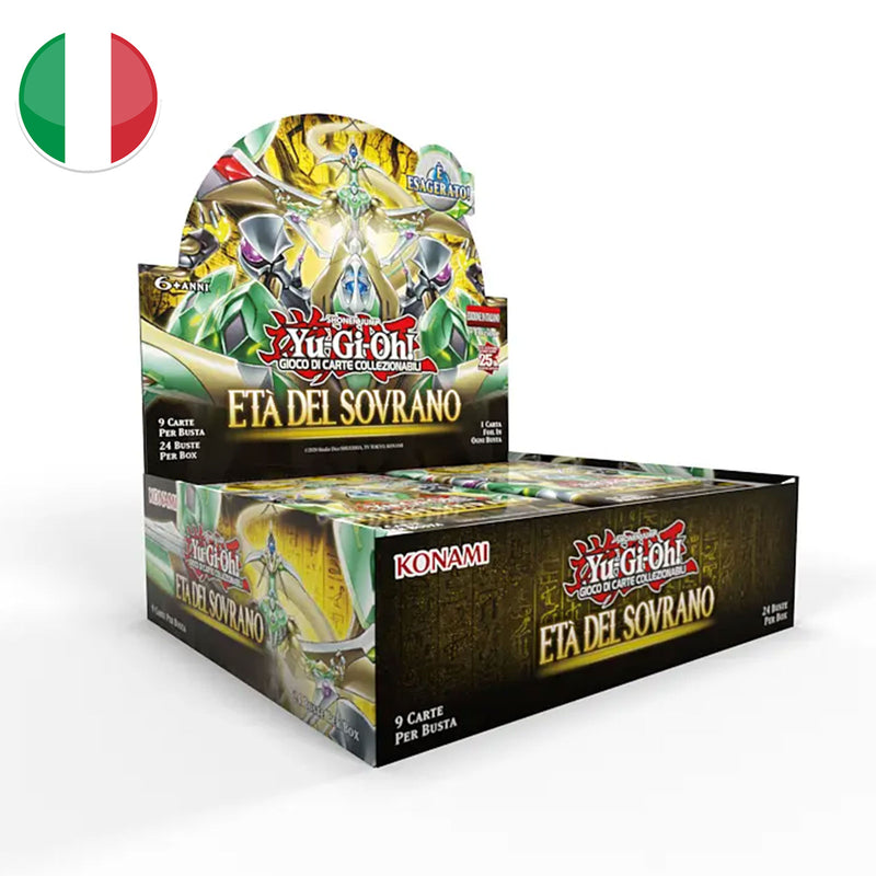 Box Display 24 Bustine Yu-Gi-Oh! Età del Sovrano - 1a Edizione
