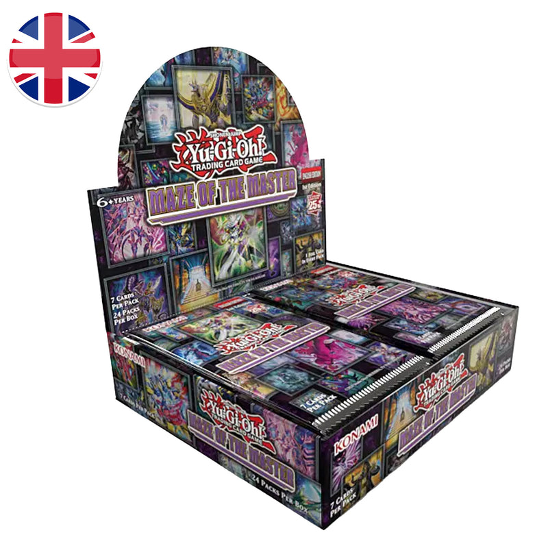 Box Display 24 Bustine Yu-Gi-Oh! Maze Of The Master - 2a Edizione - ENG