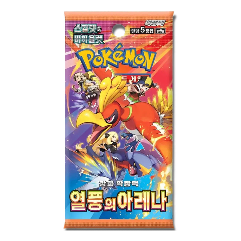 Box Display 30 Bustine Scarlet and Violet - Heat Wave Arena - sv9a - KOR