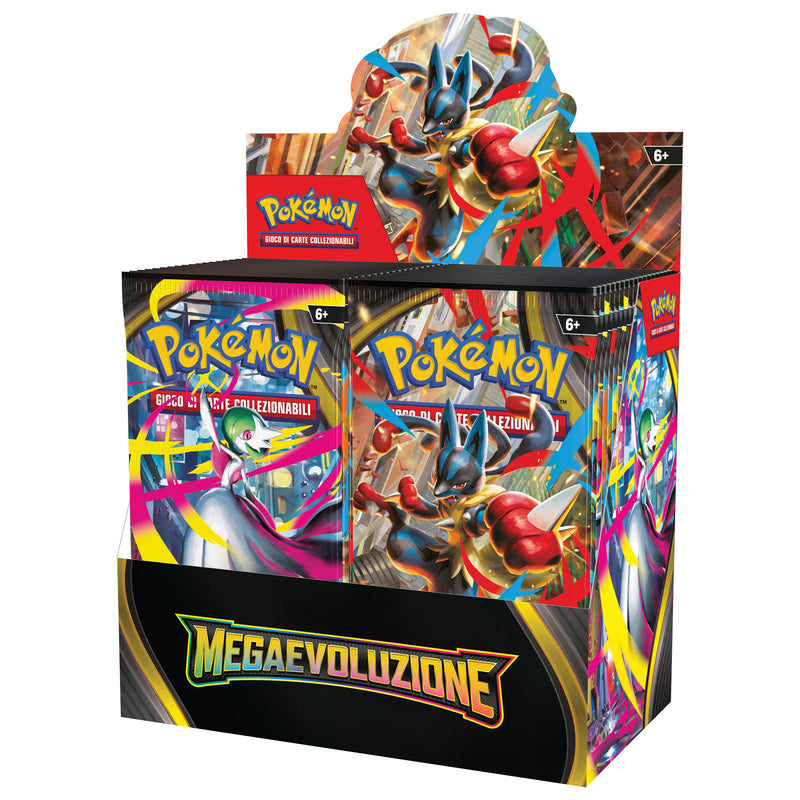 Box Display 36 Bustine con Topper Hobby Store Megaevoluzione - ITA