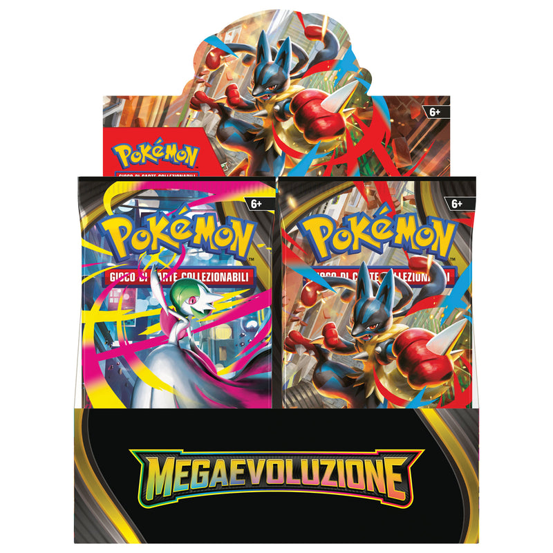 Box Display 36 Bustine con Topper Hobby Store Megaevoluzione - ITA