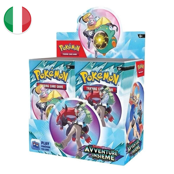 Box Display 36 Bustine Scarlatto e Violetto - Avventure Insieme - ITA