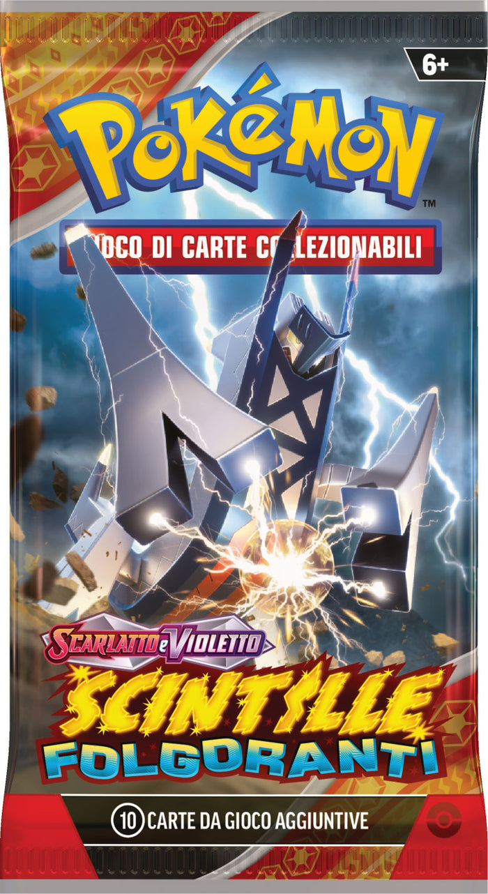 Box Display 36 Bustine Scarlatto e Violetto - Scintille Folgoranti