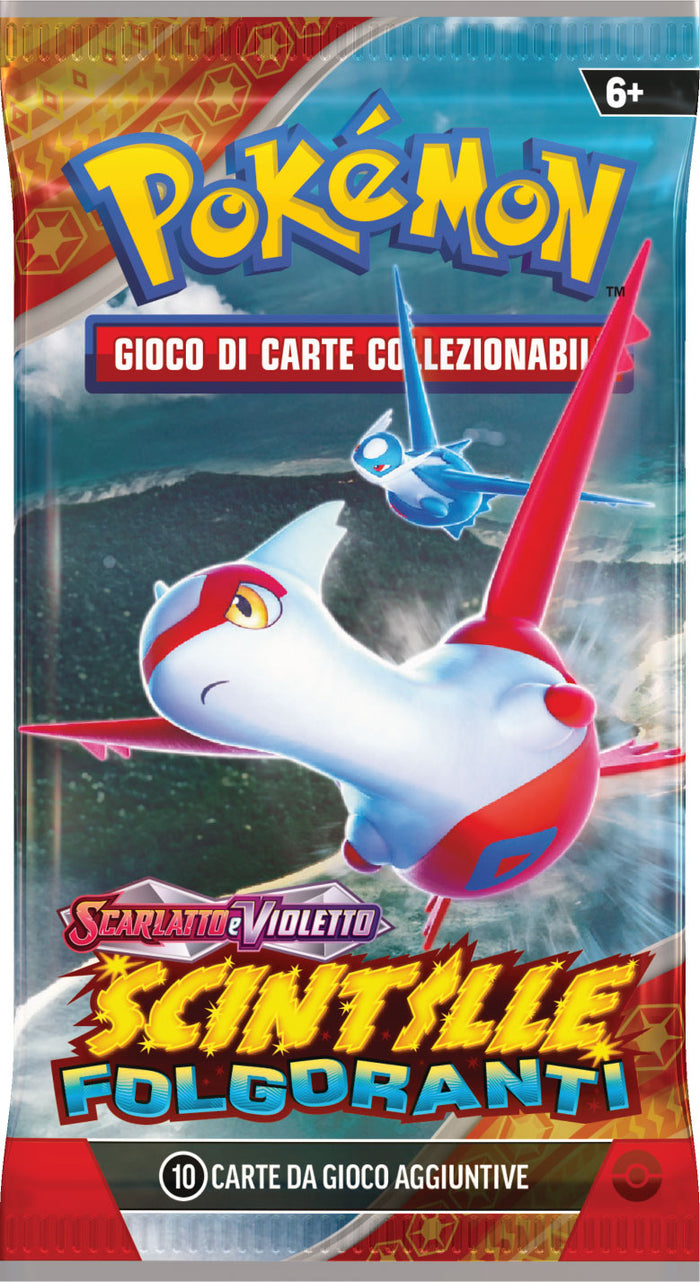 Box Display 36 Bustine Scarlatto e Violetto - Scintille Folgoranti