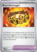 Braccialcoraggio WHT 080/086 - ITA - Near Mint - Scarlatto e Violetto - Fuoco Bianco - Carta Pokemon