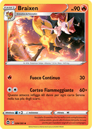 Braixen 026/195 - ITA - Near Mint - Spada e Scudo - Tempesta Argentata - Carta Pokemon