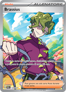 Brassius 135/131 Full Art - ITA - Near Mint - Scarlatto e Violetto - Evoluzioni Prismatiche - Carta Pokemon