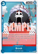 Brook OP11-056 - Character Blu Rare - Near Mint - A Fist of Divine Speed - Carta One Piece Card Game