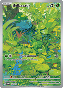 Bulbasaur 166/165 Illustrazione Rara - ITA - Near Mint - Scarlatto e Violetto - 151 - Carta Pokemon