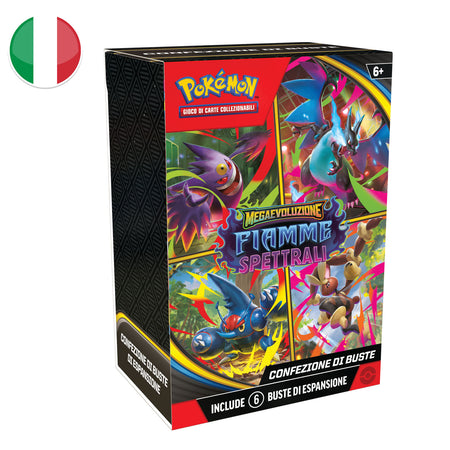 Bundle Confezione da 6 buste - Megaevoluzione - Fiamme Spettrali - ITA
