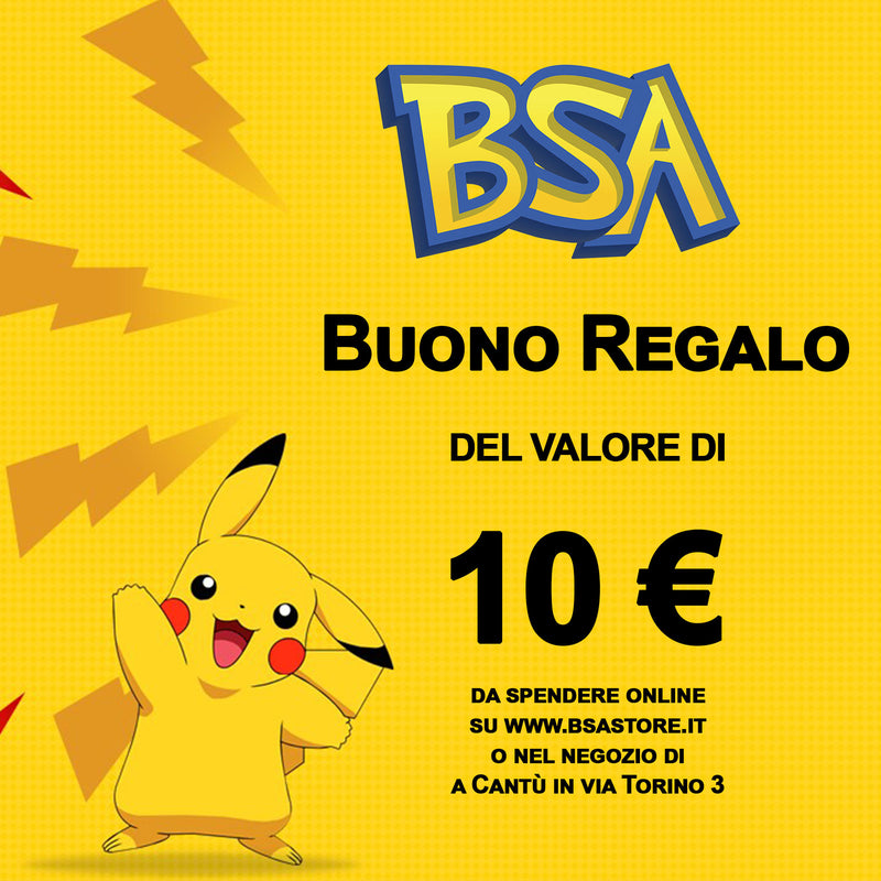 Buono Regalo del valore di 10 €