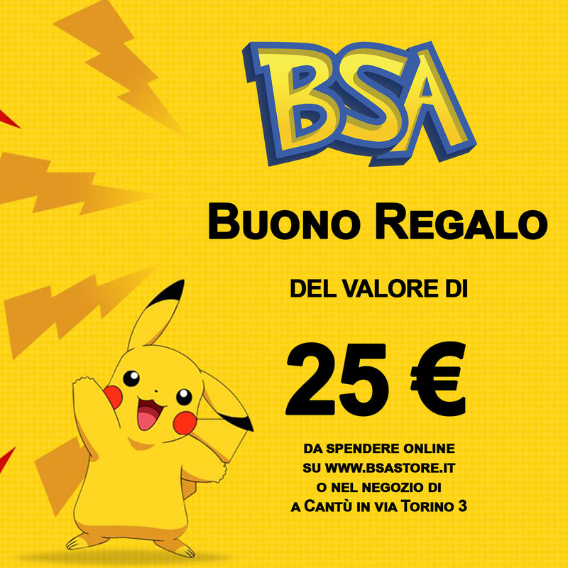 Buono Regalo del valore di 25 €