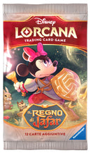 Bustina 12 carte - Il Regno di Jafar - Artwork Casuale - LORCANA - ITA