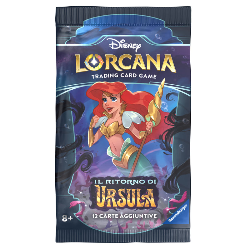 Bustina 12 carte - Il Ritorno di Ursula - Artwork Casuale - LORCANA - ITA