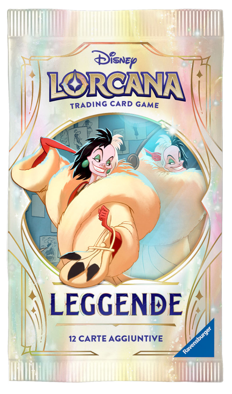 Bustina 12 carte - Leggende - Artwork Casuale - LORCANA - ITA