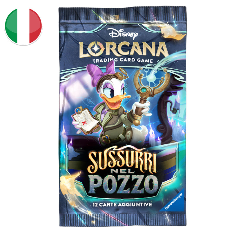 Bustina 12 carte - Sussurri nel Pozzo - Artwork Casuale - LORCANA - ITA