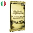 Bustina 18 carte Mega Pack Yu-Gi-Oh! Tin 25° Anniversario Eroi Duellanti - 1a Edizione - ITA