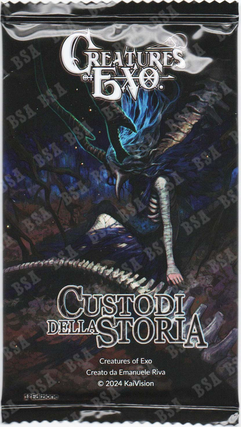 Bustina Custodi della Storia - 1a Edizione - ITA - 6 Carte - Creatures of Exo