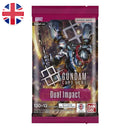 Bustina da 13 carte - GD02 - Dual Impact - ENG - Gundam Card Game