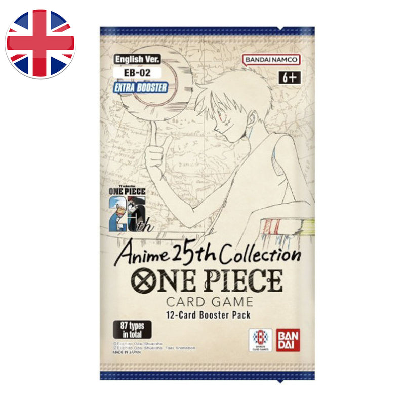 Bustina EB02 - Anime 25th Collection - ENG - 12 Carte ONE PIECE Card Game