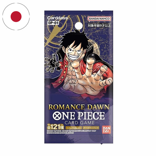 Bustina OP01 Romance Dawn - JAP - 6 Carte ONE PIECE Card Game