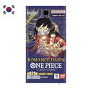 Bustina OP01 - Romance Dawn - KOR - 6 Carte ONE PIECE Card Game