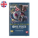 Bustina OP03 - Pillars of Strength - ENG - 12 Carte ONE PIECE Card Game