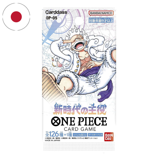 Bustina OP05 Awakening of the New Era - JAP - 6 Carte ONE PIECE Card Game