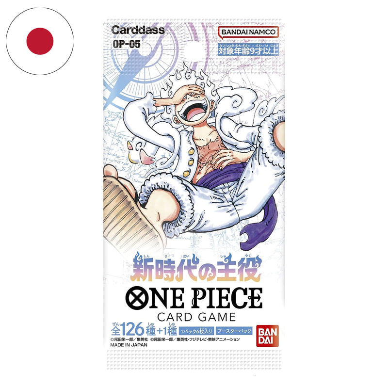 Bustina OP05 Awakening of the New Era - JAP - 6 Carte ONE PIECE Card Game