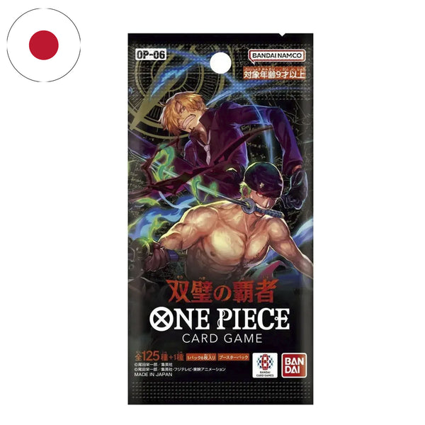 Bustina OP06 Wings of the Captain - JAP - 6 Carte ONE PIECE Card Game