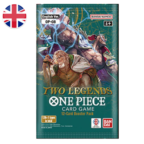 Bustina OP08 Two Legends - ENG - 12 Carte ONE PIECE Card Game