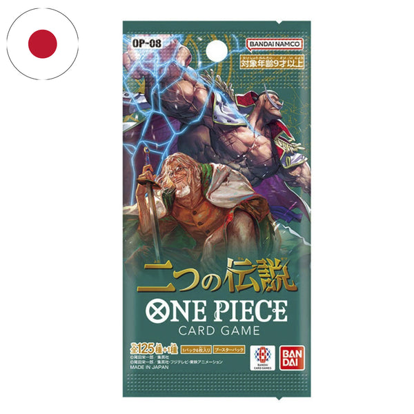 Bustina OP08 Two Legends - JAP - 6 Carte ONE PIECE Card Game