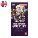 Bustina OP09 - Four Emperors - ENG - 12 Carte ONE PIECE Card Game