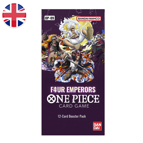Bustina OP09 Four Emperors - ENG - 12 Carte ONE PIECE Card Game