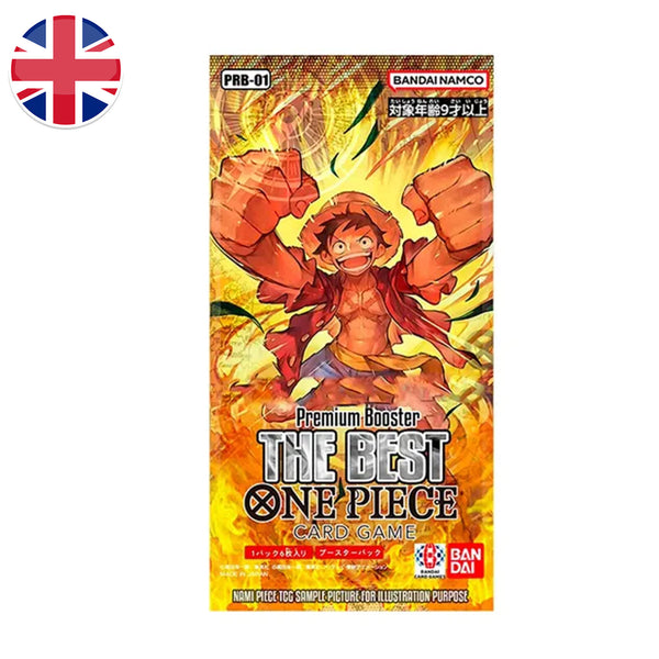 Bustina PRB01 - The Best - ENG - 10 Carte ONE PIECE Card Game