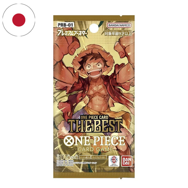 Bustina PRB01 - The Best - JAP - 10 Carte ONE PIECE Card Game