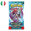 Bustina Scarlatto e Violetto - Avventure Insieme - ITA - Artwork Casuale - 10 Carte POKEMON