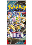 Bustina Scarlatto e Violetto - Corona Astrale - ITA - Artwork Casuale - 10 Carte POKEMON