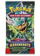 Bustina Scarlatto e Violetto - Crepuscolo Mascherato  - ITA - Artwork Casuale - 10 Carte POKEMON