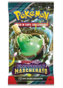 Bustina Scarlatto e Violetto - Crepuscolo Mascherato  - ITA - Artwork Casuale - 10 Carte POKEMON