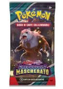 Bustina Scarlatto e Violetto - Crepuscolo Mascherato  - ITA - Artwork Casuale - 10 Carte POKEMON