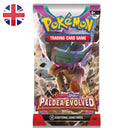 Bustina Scarlet and Violet - Paldea Evolved - ENG - Artwork Casuale - 10 Carte POKEMON