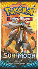 Bustina Sun and Moon - ENG - Artwork Casuale - 10 Carte POKEMON