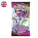 Bustina Sword and Shield - Fusion Strike - ENG - Artwork Casuale - 10 Carte POKEMON
