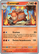 Camerupt 032/197 - ITA - Near Mint - Scarlatto e Violetto - Ossidiana Infuocata - Carta Pokemon