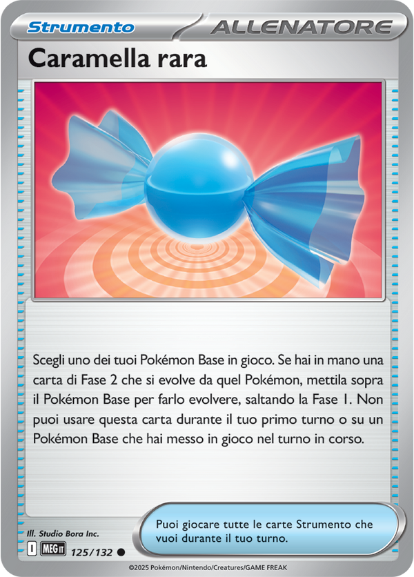 Caramella Rara MEG 125/132 - ITA - Near Mint - Megaevoluzione - Carta Pokemon