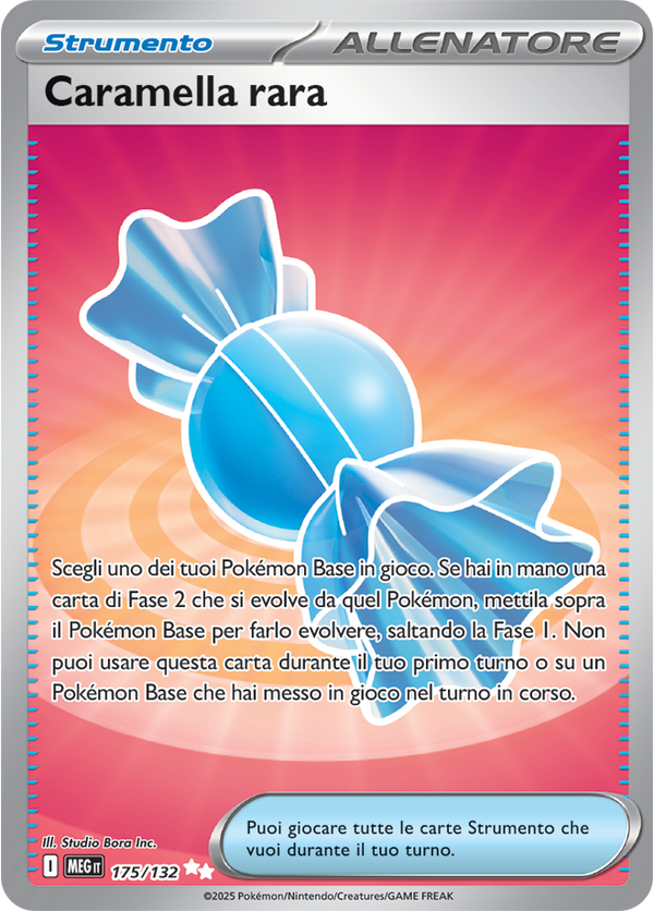Caramella Rara MEG 175/132 - ITA - Near Mint - Megaevoluzione - Carta Pokemon