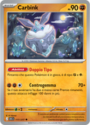 Carbink ASC 117/217 Non Comune - ITA - Near Mint - Megaevoluzione - Ascesa Eroica - Carta Pokemon